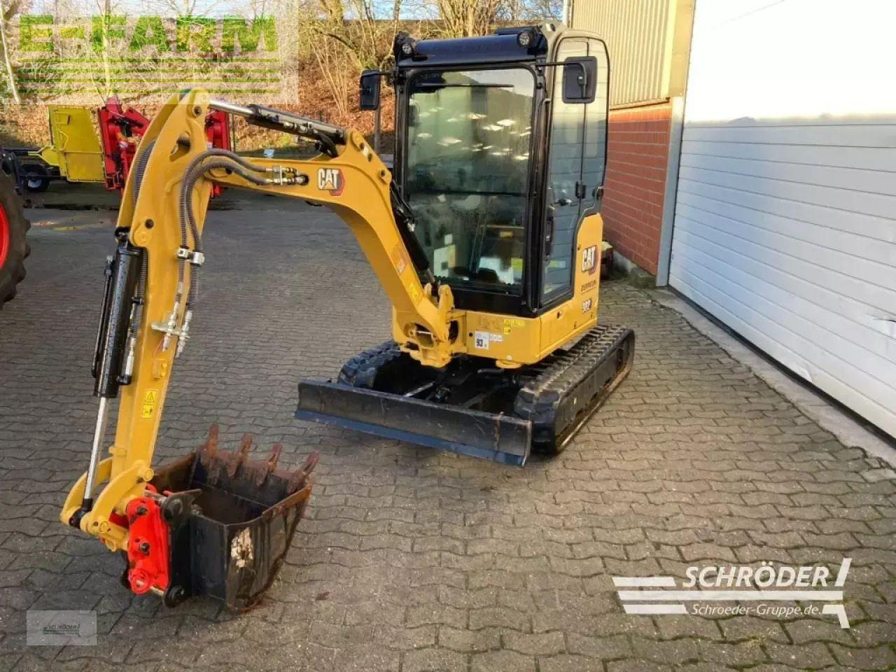 Caterpillar 302 cr inkl. tieflöffel - Minibagger: das Bild 4 Caterpillar 302 cr inkl. tieflöffel - Minibagger: das Bild 4