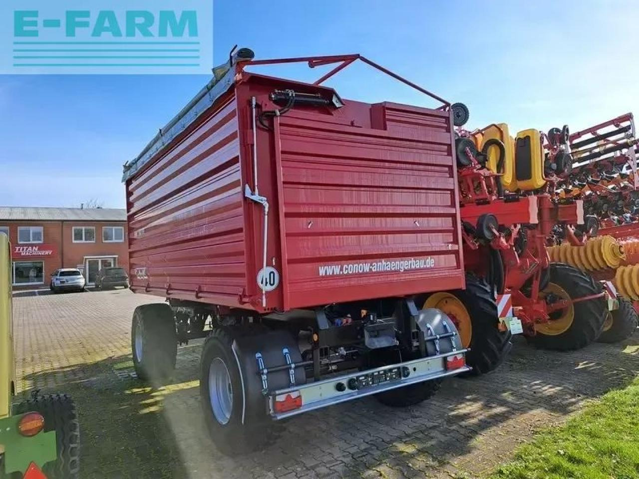 Conow hw 180 v9 - Landwirtschaftlicher Kipper: das Bild 2 Conow hw 180 v9 - Landwirtschaftlicher Kipper: das Bild 2