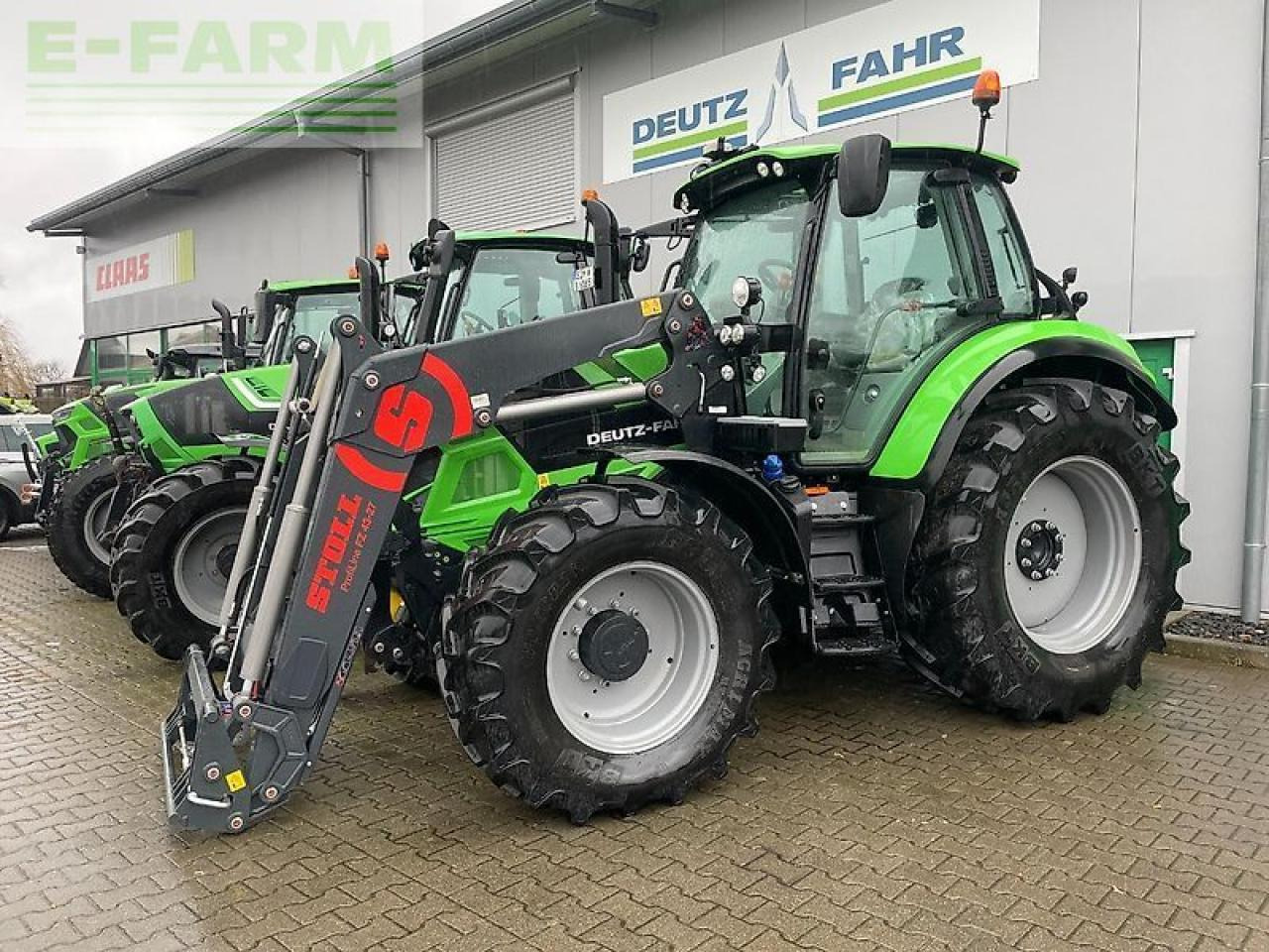 Deutz-Fahr 6165.4 ttv TTV - Traktor: das Bild 1 Deutz-Fahr 6165.4 ttv TTV - Traktor: das Bild 1