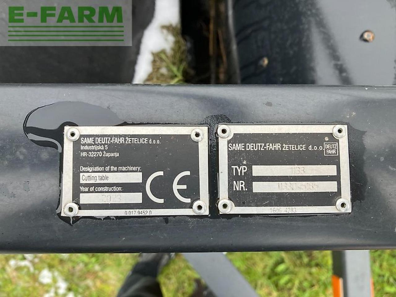 Mähdrescher Deutz-Fahr 9306 c: das Bild 29 Mähdrescher Deutz-Fahr 9306 c: das Bild 29