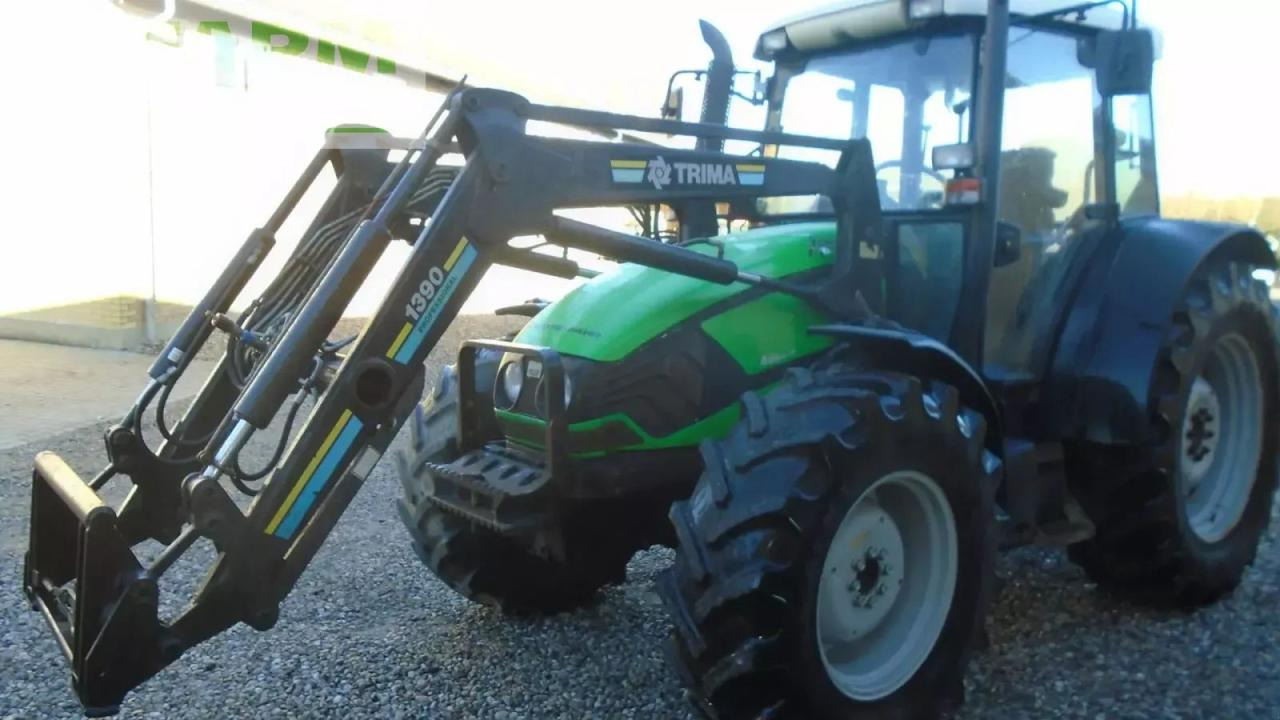 Deutz-Fahr agroplus 95 dt m/ trima 1390 frontlæsser - Traktor: das Bild 2 Deutz-Fahr agroplus 95 dt m/ trima 1390 frontlæsser - Traktor: das Bild 2