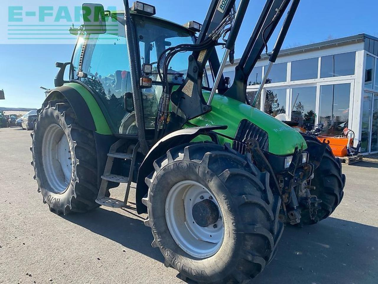 Deutz-Fahr agrotron 106 mit frontlader - Traktor: das Bild 1 Deutz-Fahr agrotron 106 mit frontlader - Traktor: das Bild 1