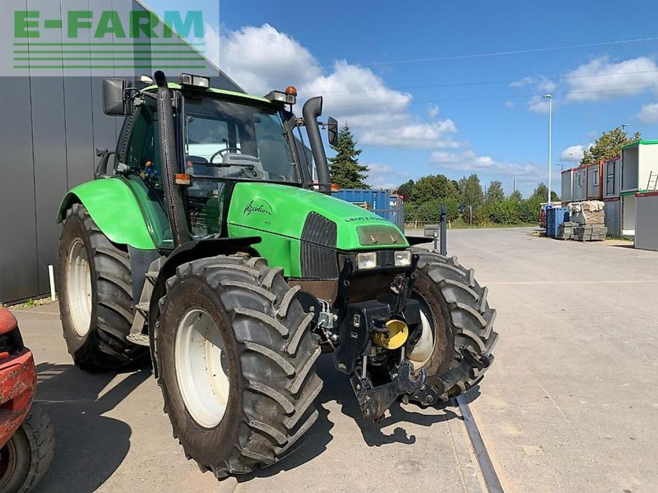 Deutz-Fahr agrotron 165 mk 3 mit fkh und fzw - Traktor: das Bild 1 Deutz-Fahr agrotron 165 mk 3 mit fkh und fzw - Traktor: das Bild 1