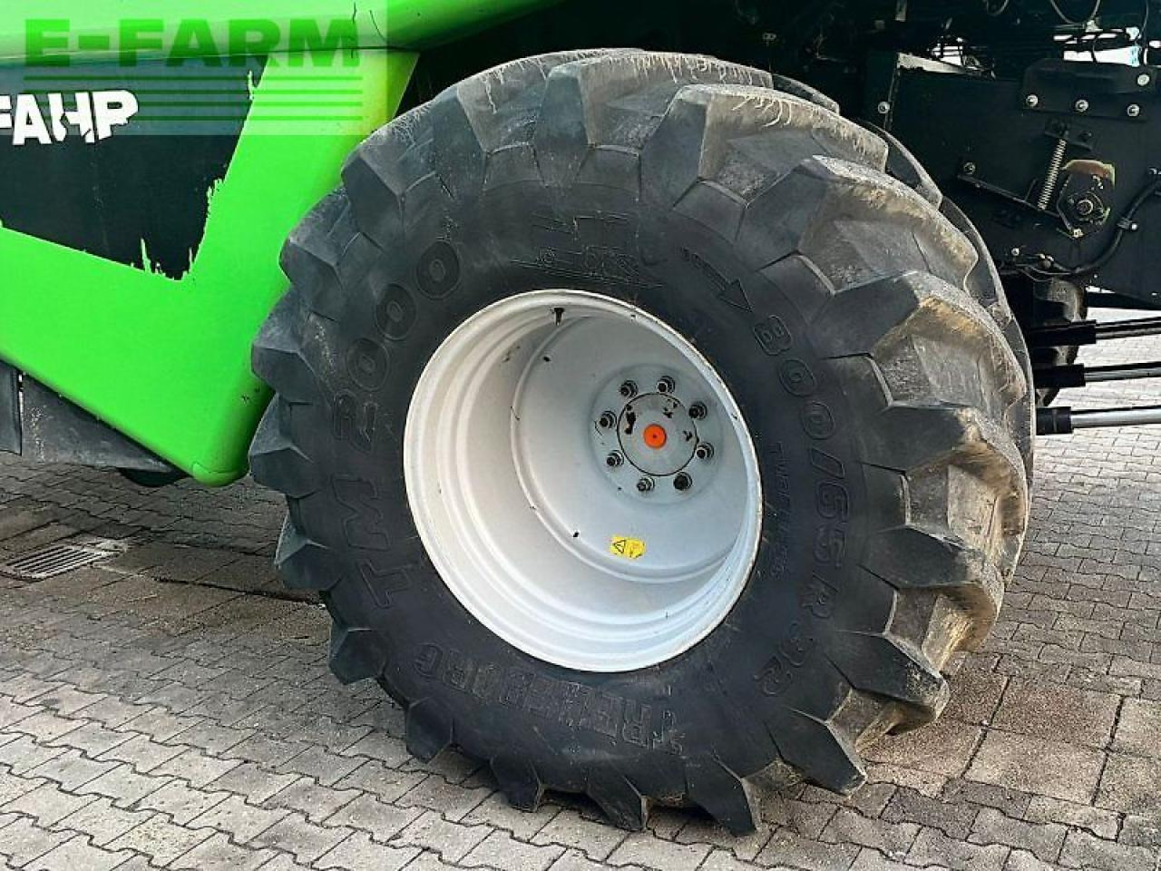 Mähdrescher Deutz-Fahr topliner 6095 hts: das Bild 8