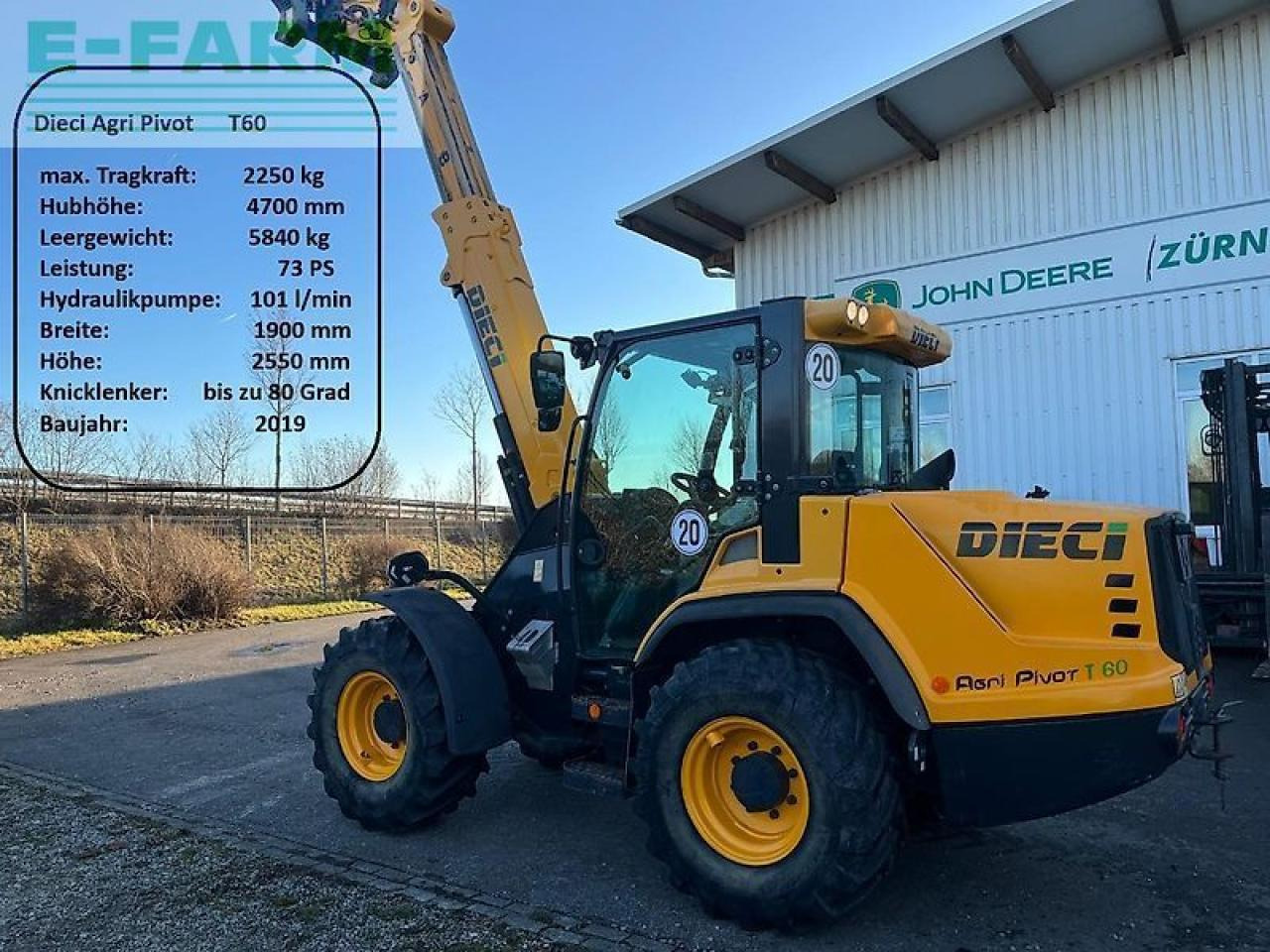 Dieci agri pivot t60 teleskopradlader - Radlader: das Bild 1 Dieci agri pivot t60 teleskopradlader - Radlader: das Bild 1