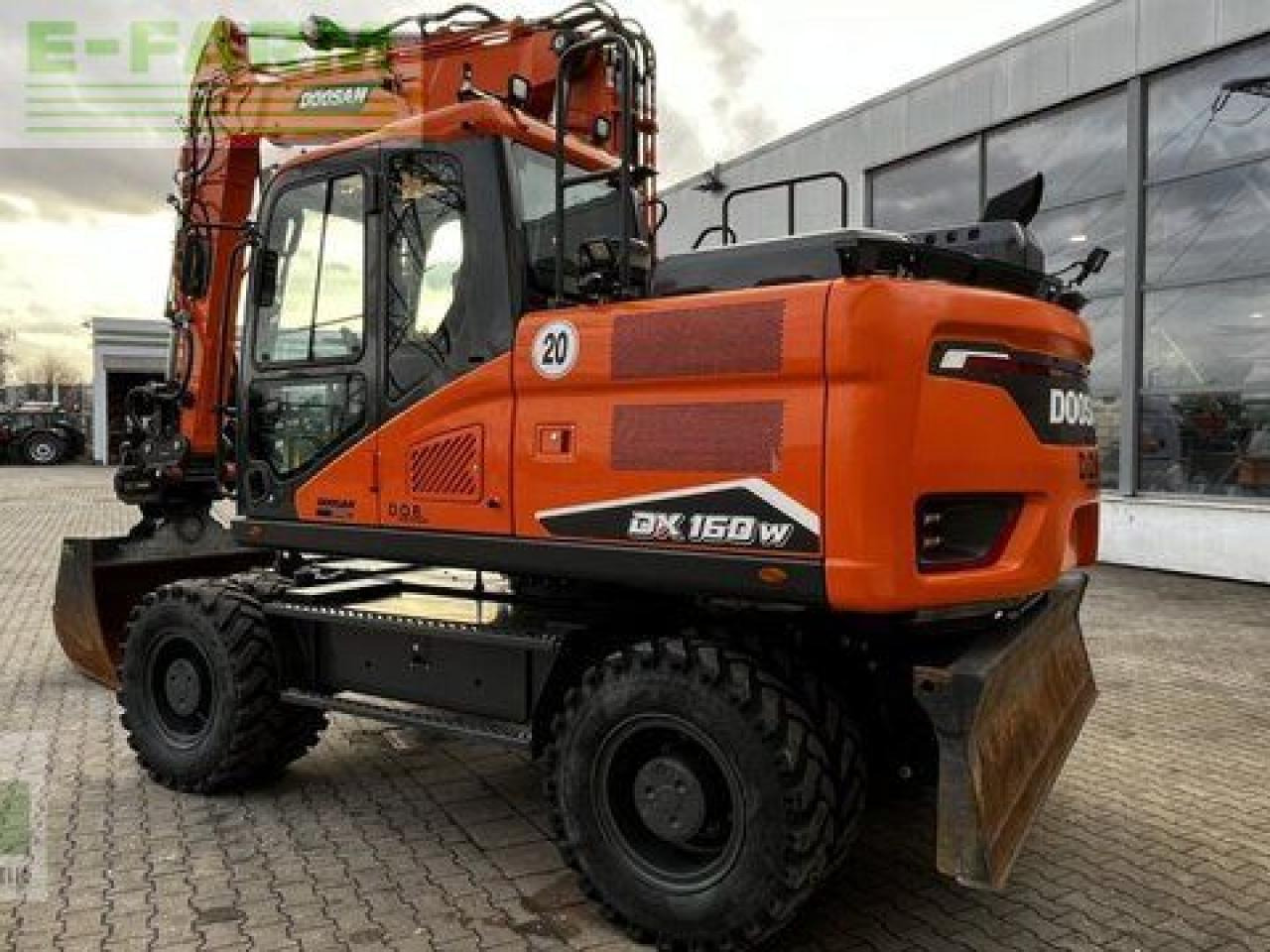 Doosan dx 160w-7 - Mobilbagger: das Bild 3 Doosan dx 160w-7 - Mobilbagger: das Bild 3