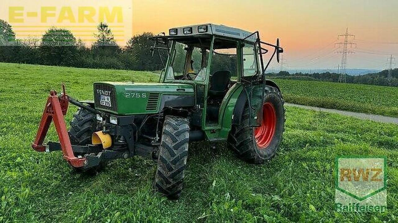 Fendt 275 s - Traktor: das Bild 1 Fendt 275 s - Traktor: das Bild 1