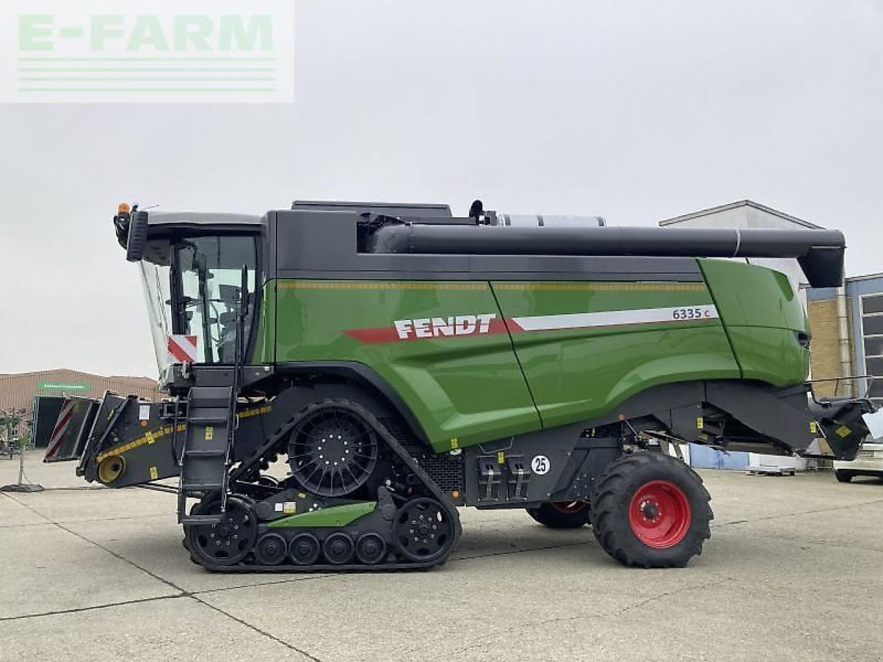 Fendt 6335 c - Mähdrescher: das Bild 4 Fendt 6335 c - Mähdrescher: das Bild 4