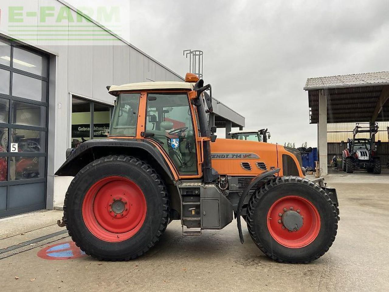 Fendt 714 vario - Traktor: das Bild 4 Fendt 714 vario - Traktor: das Bild 4