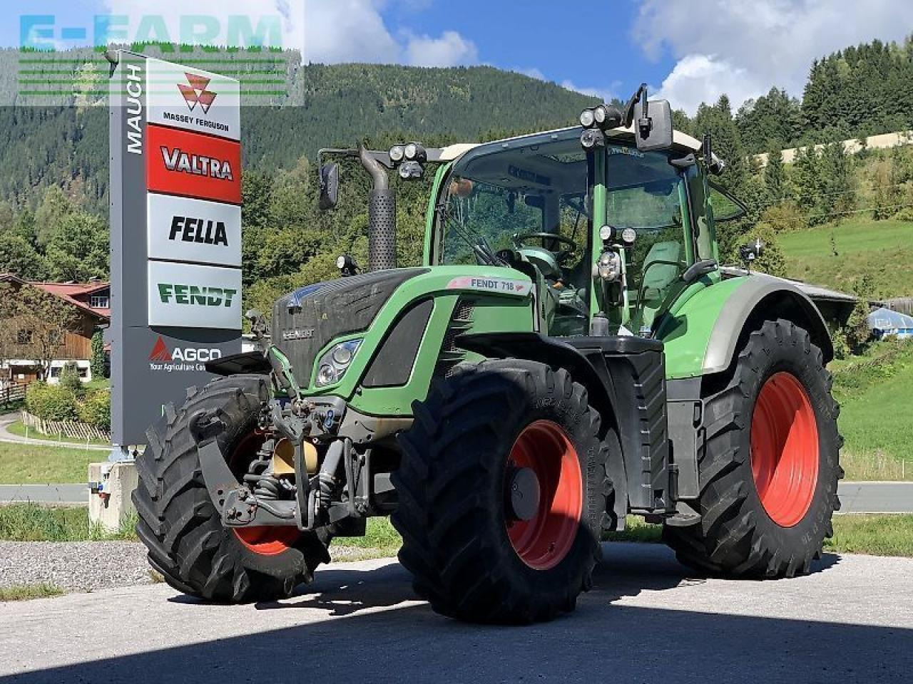 Fendt 714 vario scr - Traktor: das Bild 1 Fendt 714 vario scr - Traktor: das Bild 1