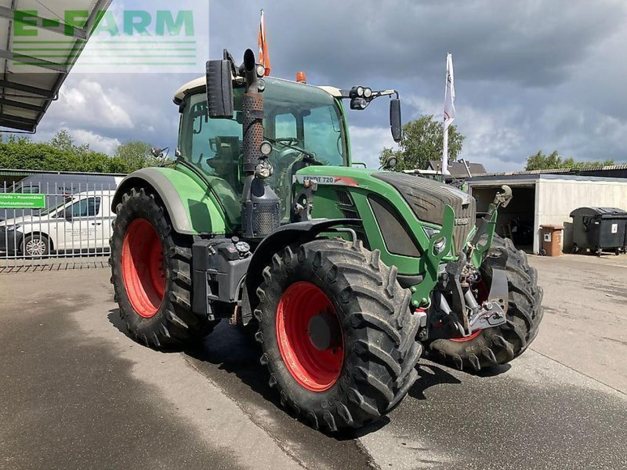 Fendt 720 scr - Traktor: das Bild 2 Fendt 720 scr - Traktor: das Bild 2