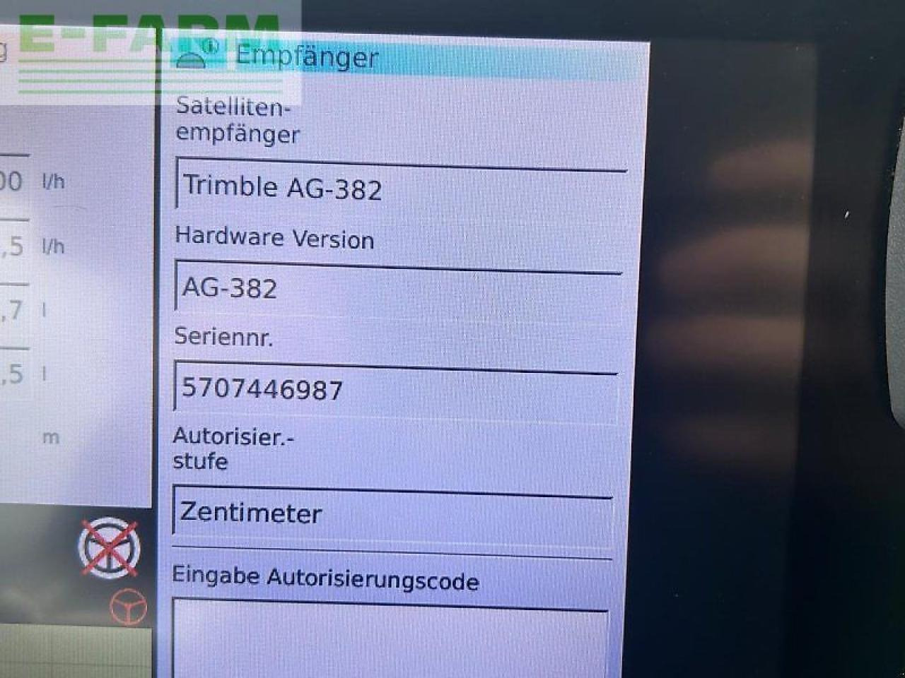Traktor Fendt 724 vario profiplus trimble rtk lenksystem ProfiPlus: das Bild 21