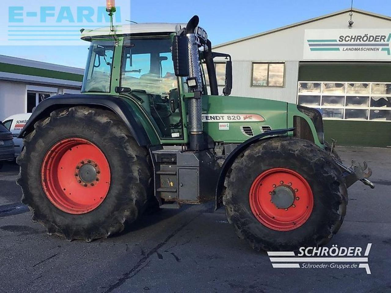 Fendt 820 vario tms - Traktor: das Bild 4 Fendt 820 vario tms - Traktor: das Bild 4