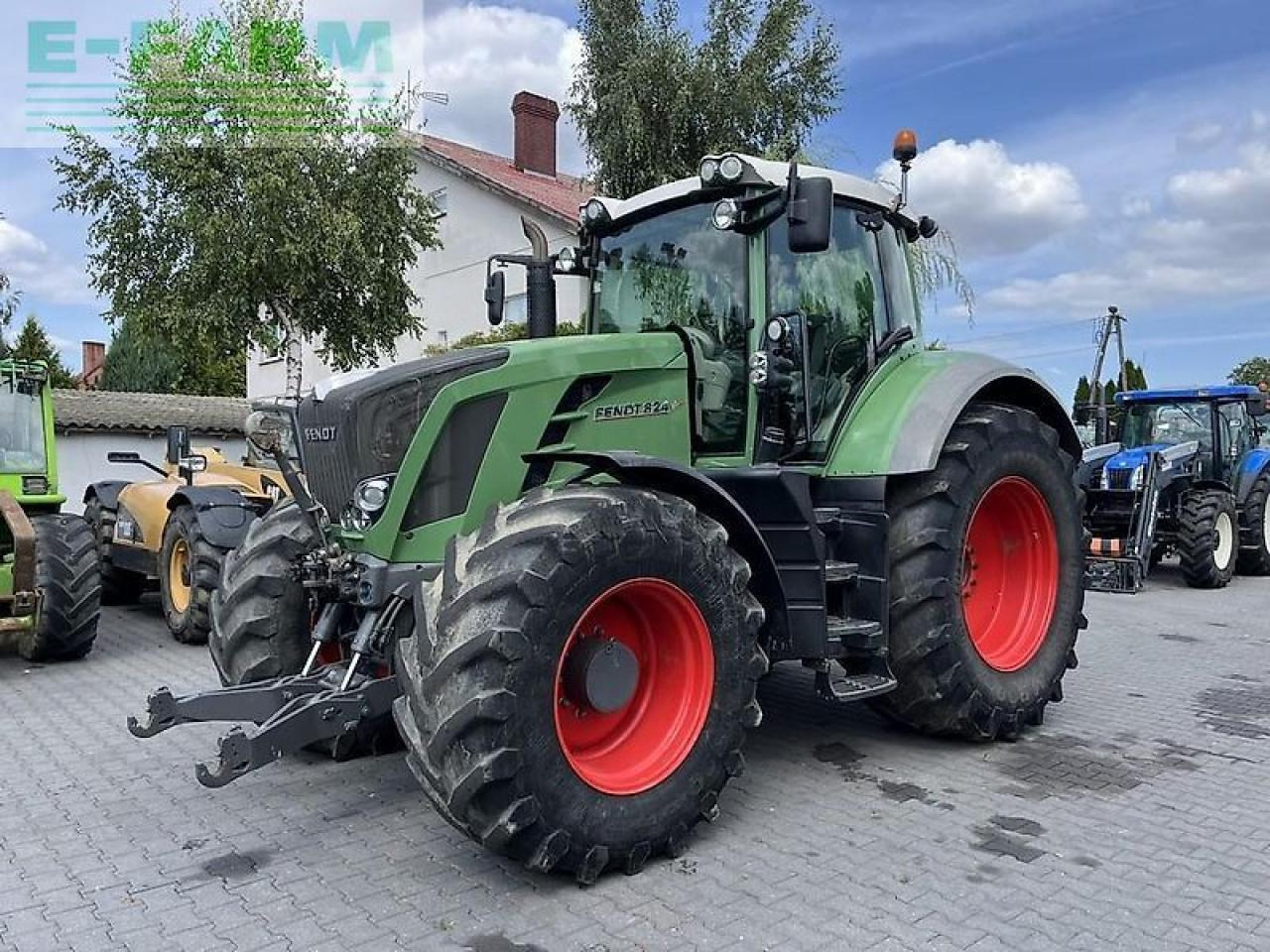 Traktor Fendt 824 vario: das Bild 9