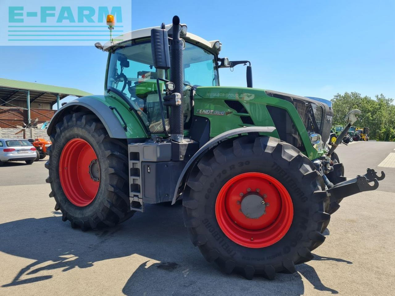 Fendt 828 vario - Traktor: das Bild 4 Fendt 828 vario - Traktor: das Bild 4