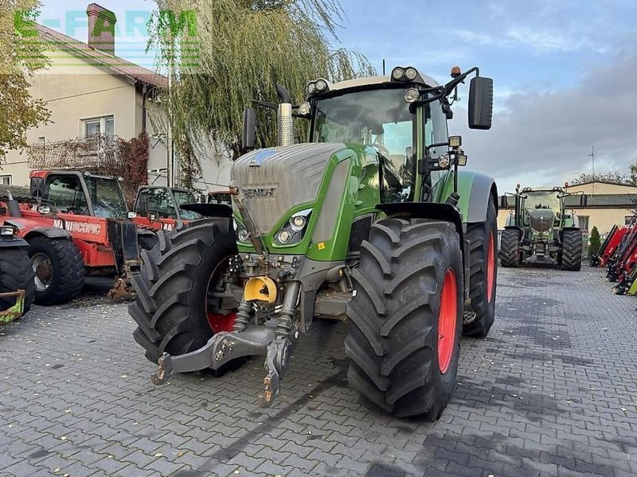 Fendt 828 vario profi+ plus nature green / wom / gps navi rtk trimble / tms ProfiPlus - Traktor: das Bild 2 Fendt 828 vario profi+ plus nature green / wom / gps navi rtk trimble / tms ProfiPlus - Traktor: das Bild 2