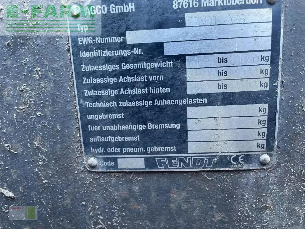 Fendt 926 vario - Traktor: das Bild 2 Fendt 926 vario - Traktor: das Bild 2