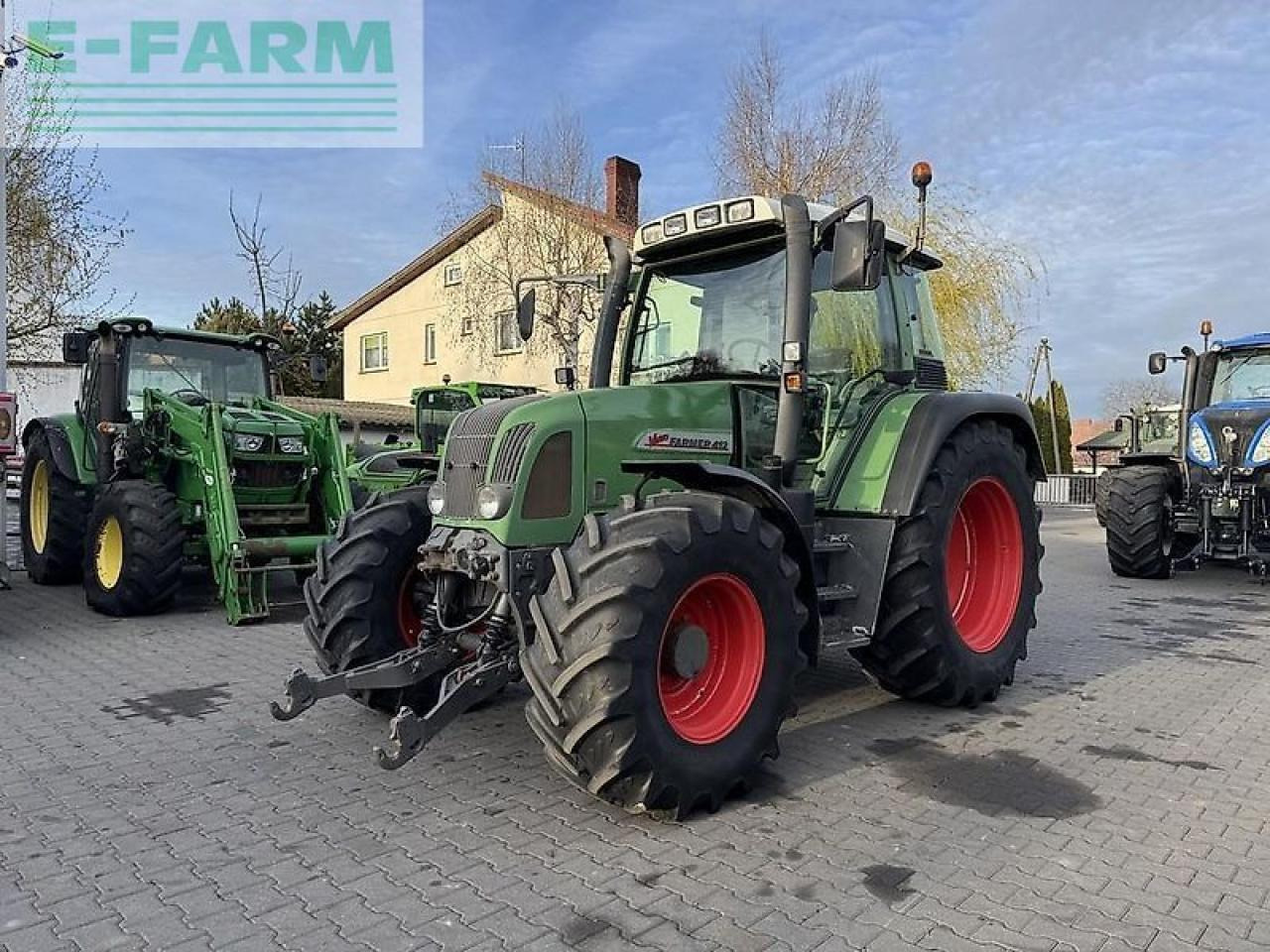 Fendt farmer 412 vario - Traktor: das Bild 1 Fendt farmer 412 vario - Traktor: das Bild 1