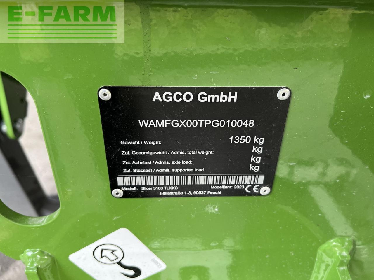 Mähwerk Fendt slicer 3160 tlxkc: das Bild 11