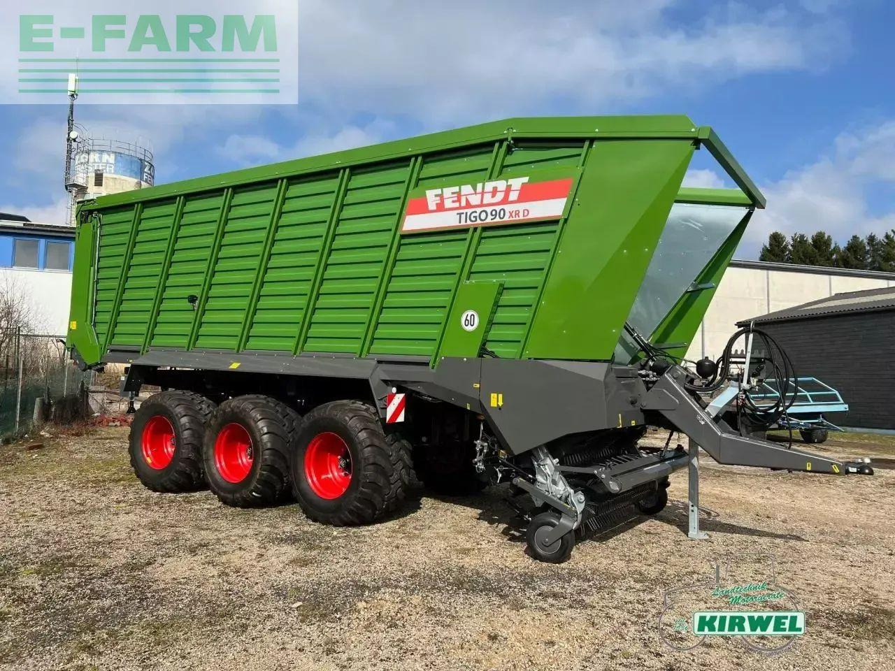 Fendt tigo 90 xr - Ladewagen: das Bild 1 Fendt tigo 90 xr - Ladewagen: das Bild 1