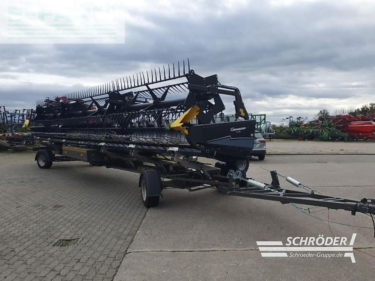 Geringhoff 10,65 m bandschneidwerk truflex 35 - Ernteforsatz für Häcksler: das Bild 1 Geringhoff 10,65 m bandschneidwerk truflex 35 - Ernteforsatz für Häcksler: das Bild 1