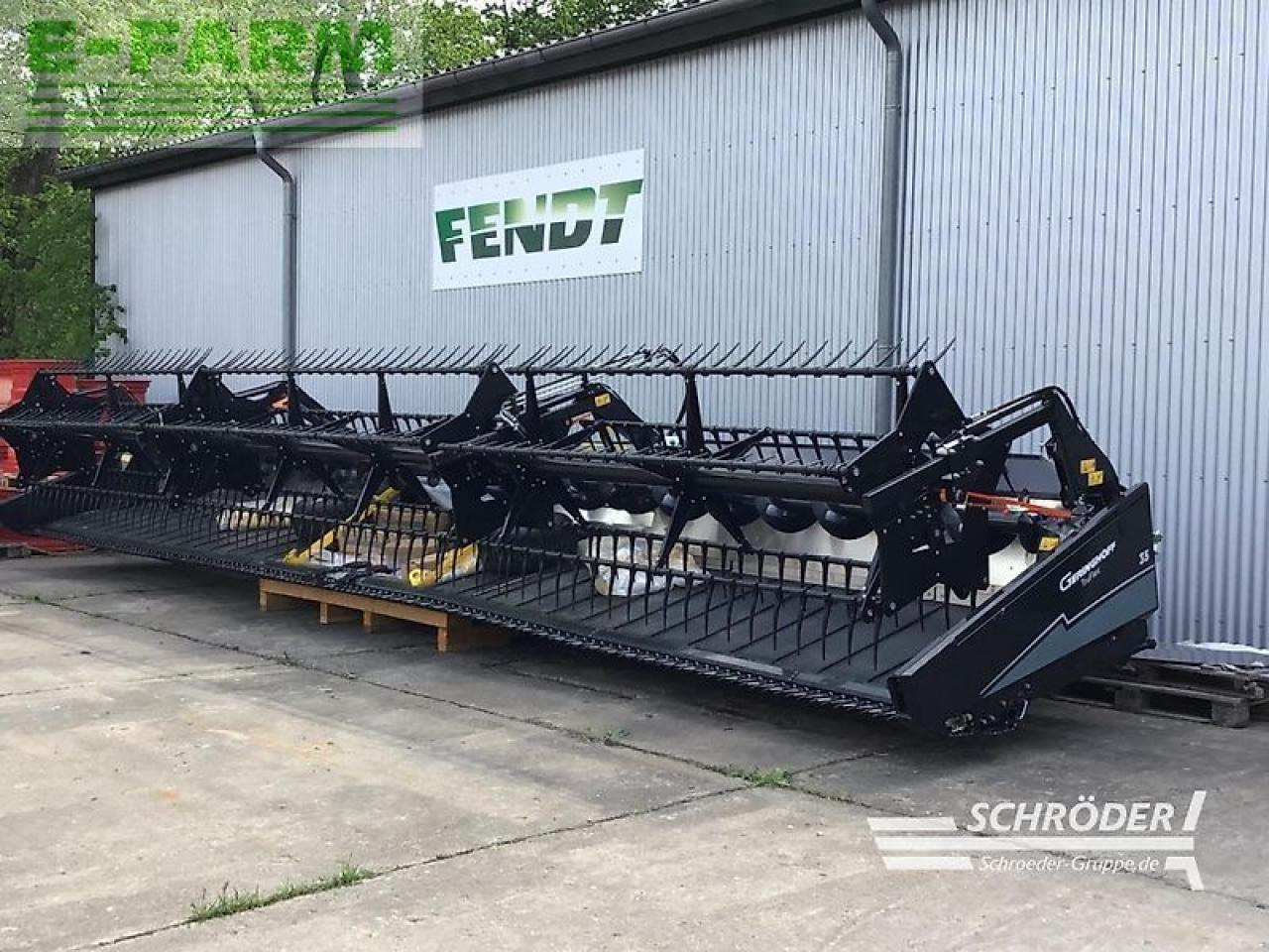 Geringhoff 10,65m bandschneidwerk truflex 35 +wagen - Ernteforsatz für Häcksler: das Bild 2 Geringhoff 10,65m bandschneidwerk truflex 35 +wagen - Ernteforsatz für Häcksler: das Bild 2