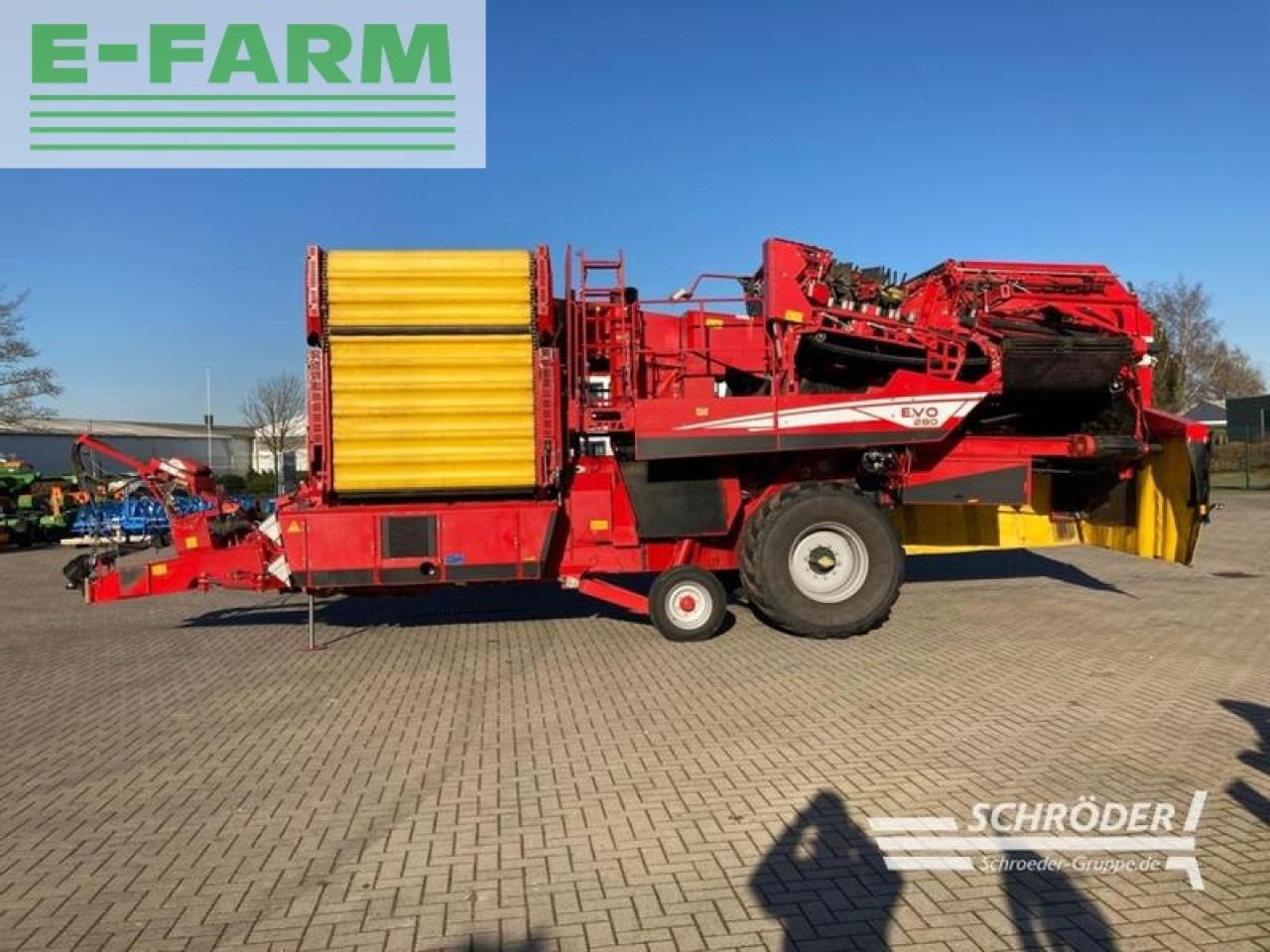 Grimme evo 280 - Kartoffelroder: das Bild 2 Grimme evo 280 - Kartoffelroder: das Bild 2