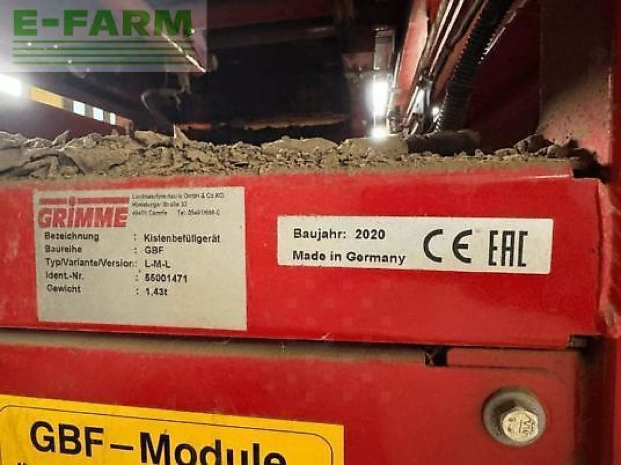 Grimme gbf - Kartoffelroder: das Bild 4 Grimme gbf - Kartoffelroder: das Bild 4