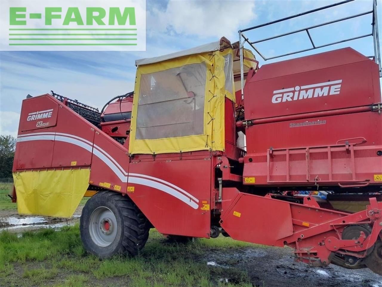Grimme se 150-60 inkl. løgindføring - Kartoffelroder: das Bild 4 Grimme se 150-60 inkl. løgindføring - Kartoffelroder: das Bild 4