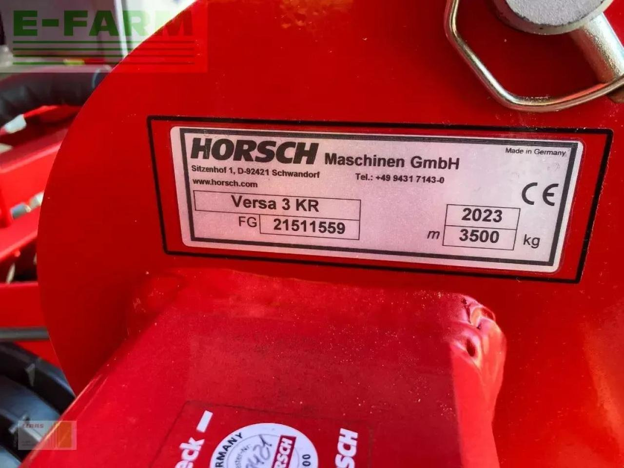 Horsch versa 3kr - Säkombination: das Bild 3 Horsch versa 3kr - Säkombination: das Bild 3