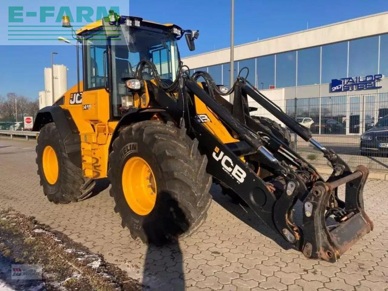 JCB 419s agri - Minibagger: das Bild 3 JCB 419s agri - Minibagger: das Bild 3
