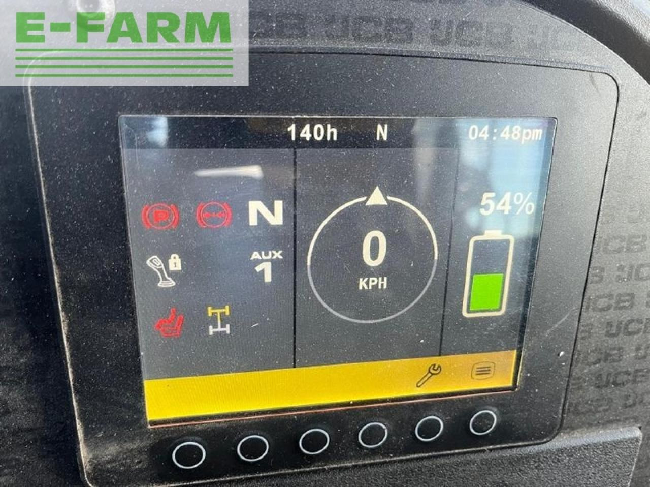 Teleskoplader JCB 525-60 etech agri: das Bild 6