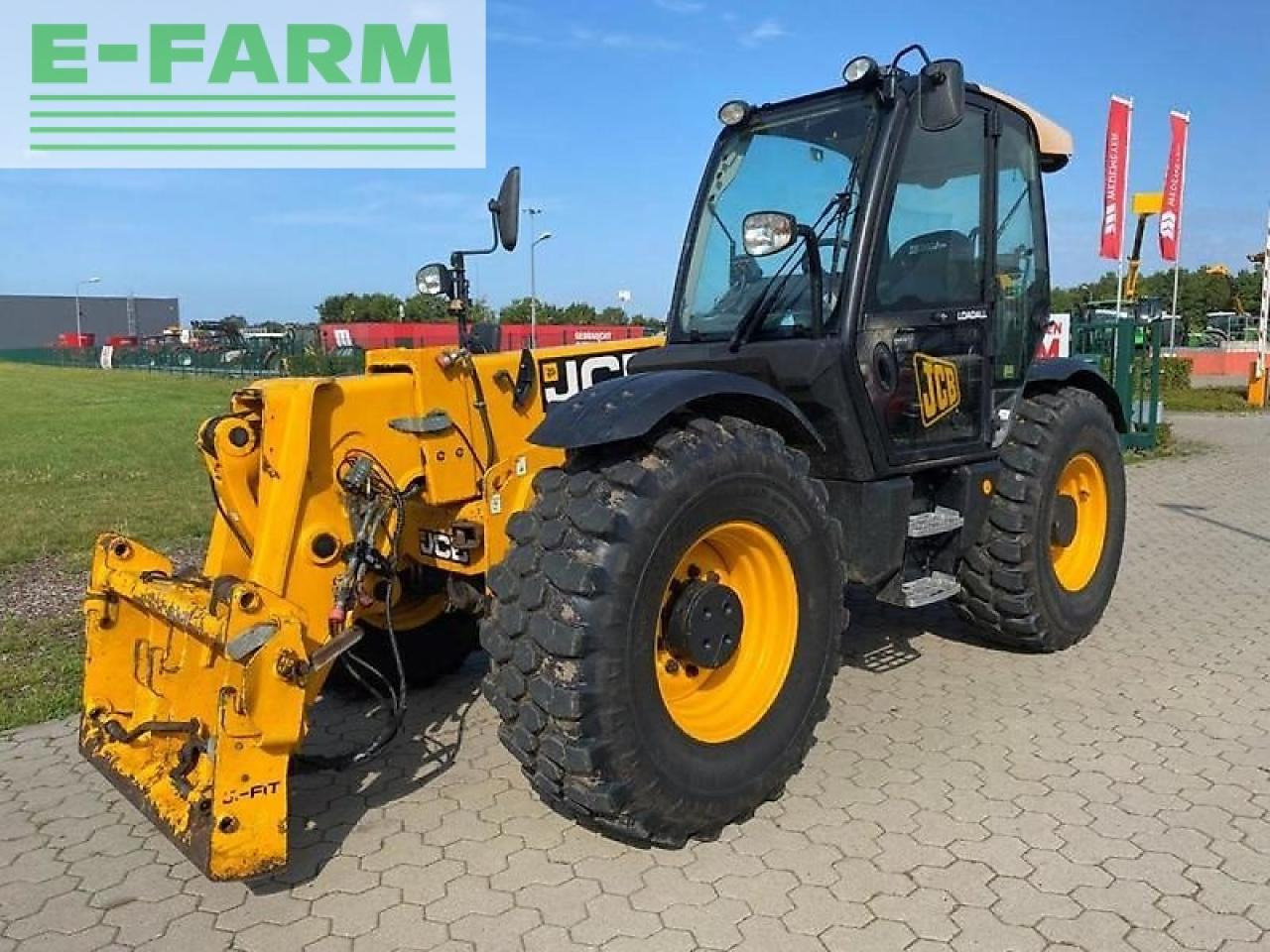 JCB 550-80 agri-super, anbaugeräten - Teleskoplader: das Bild 1 JCB 550-80 agri-super, anbaugeräten - Teleskoplader: das Bild 1