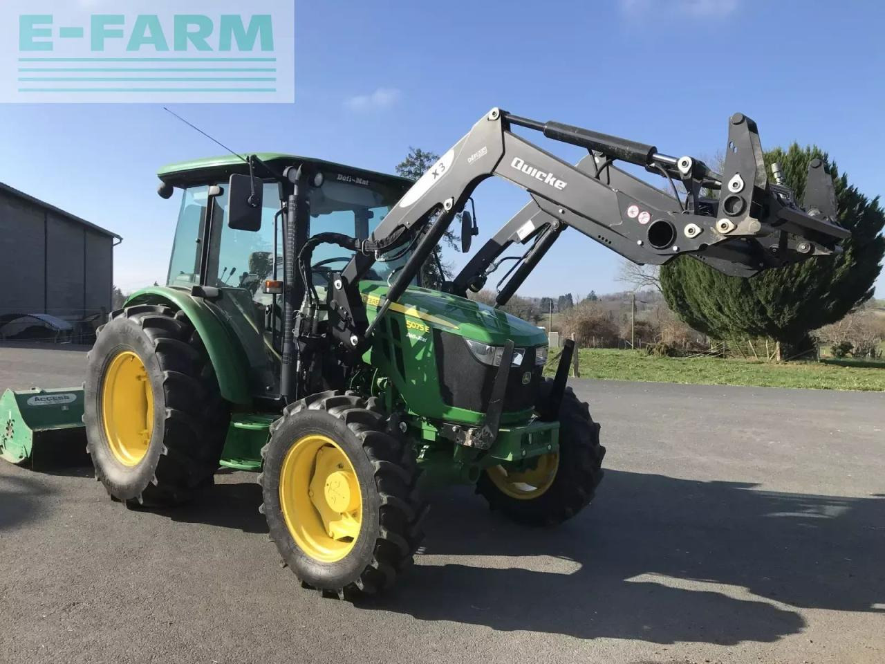 John Deere 5075 e 24/12 - Traktor: das Bild 1 John Deere 5075 e 24/12 - Traktor: das Bild 1