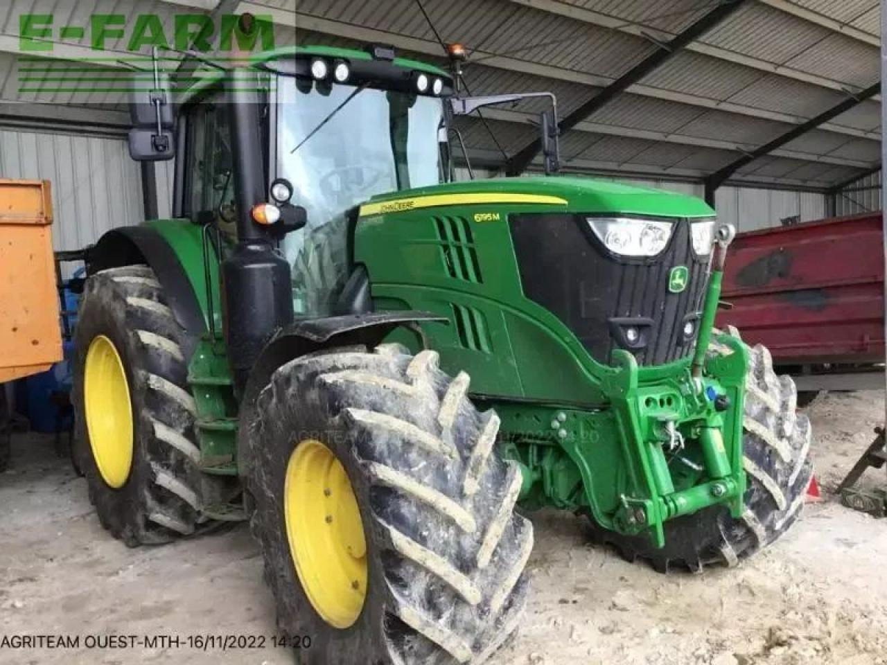 John Deere 6195m - Traktor: das Bild 3 John Deere 6195m - Traktor: das Bild 3