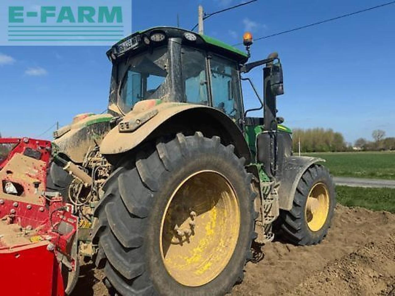 John Deere 6195m - Traktor: das Bild 5 John Deere 6195m - Traktor: das Bild 5