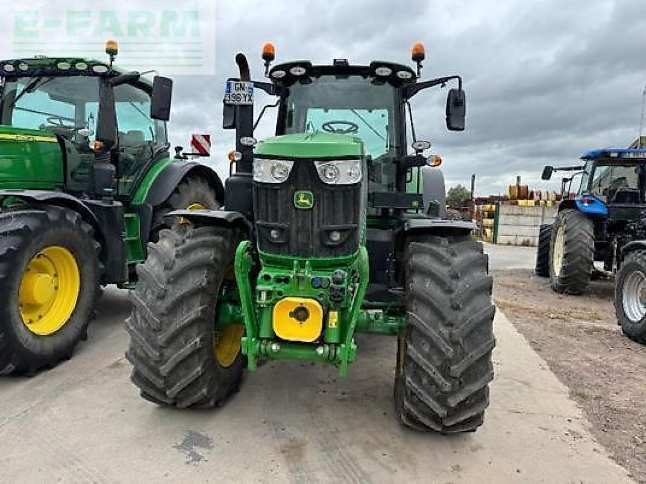 John Deere 6195m - Traktor: das Bild 2 John Deere 6195m - Traktor: das Bild 2