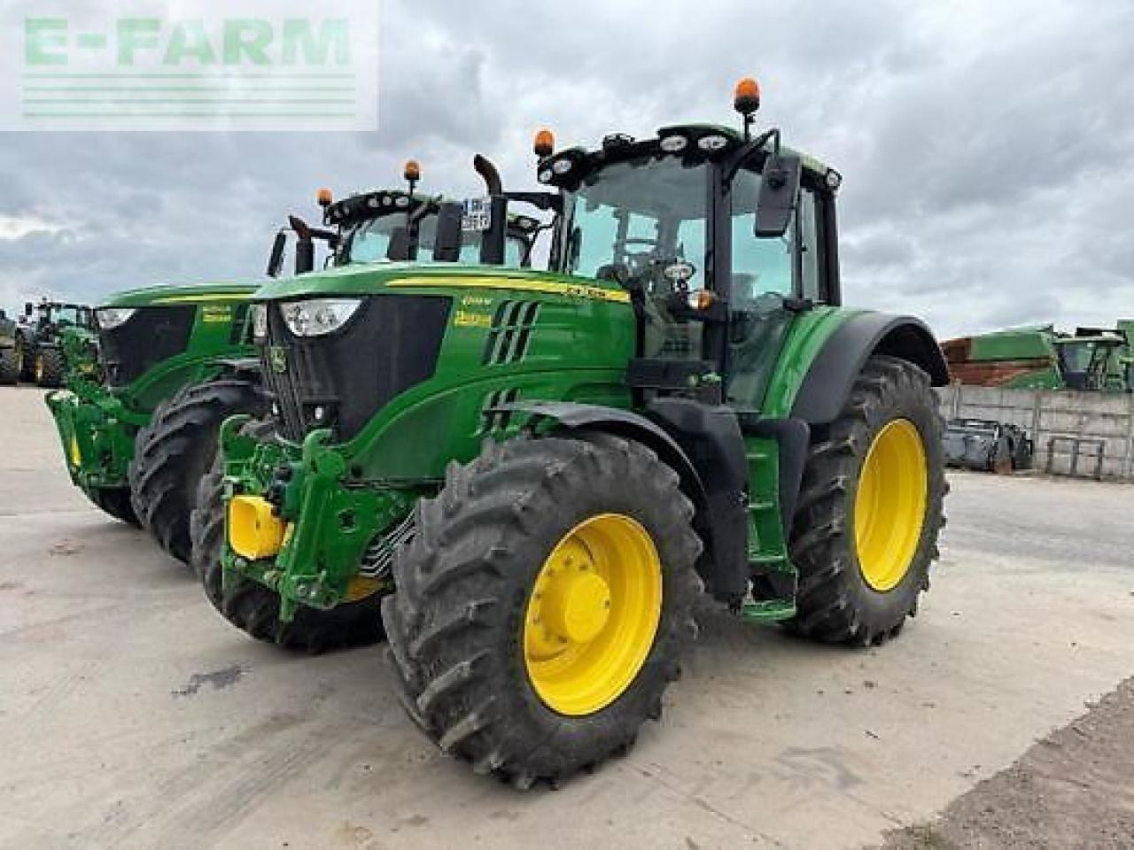 John Deere 6195m - Traktor: das Bild 1 John Deere 6195m - Traktor: das Bild 1