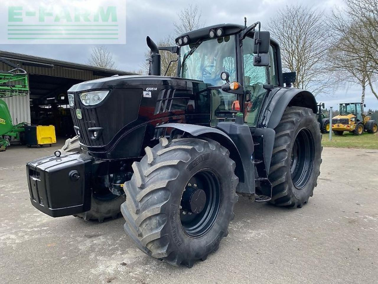 John Deere 6195m - Traktor: das Bild 2 John Deere 6195m - Traktor: das Bild 2
