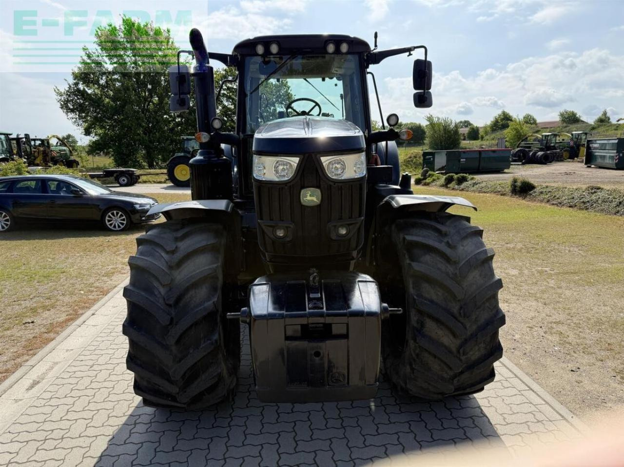 Traktor John Deere 6195m black: das Bild 10