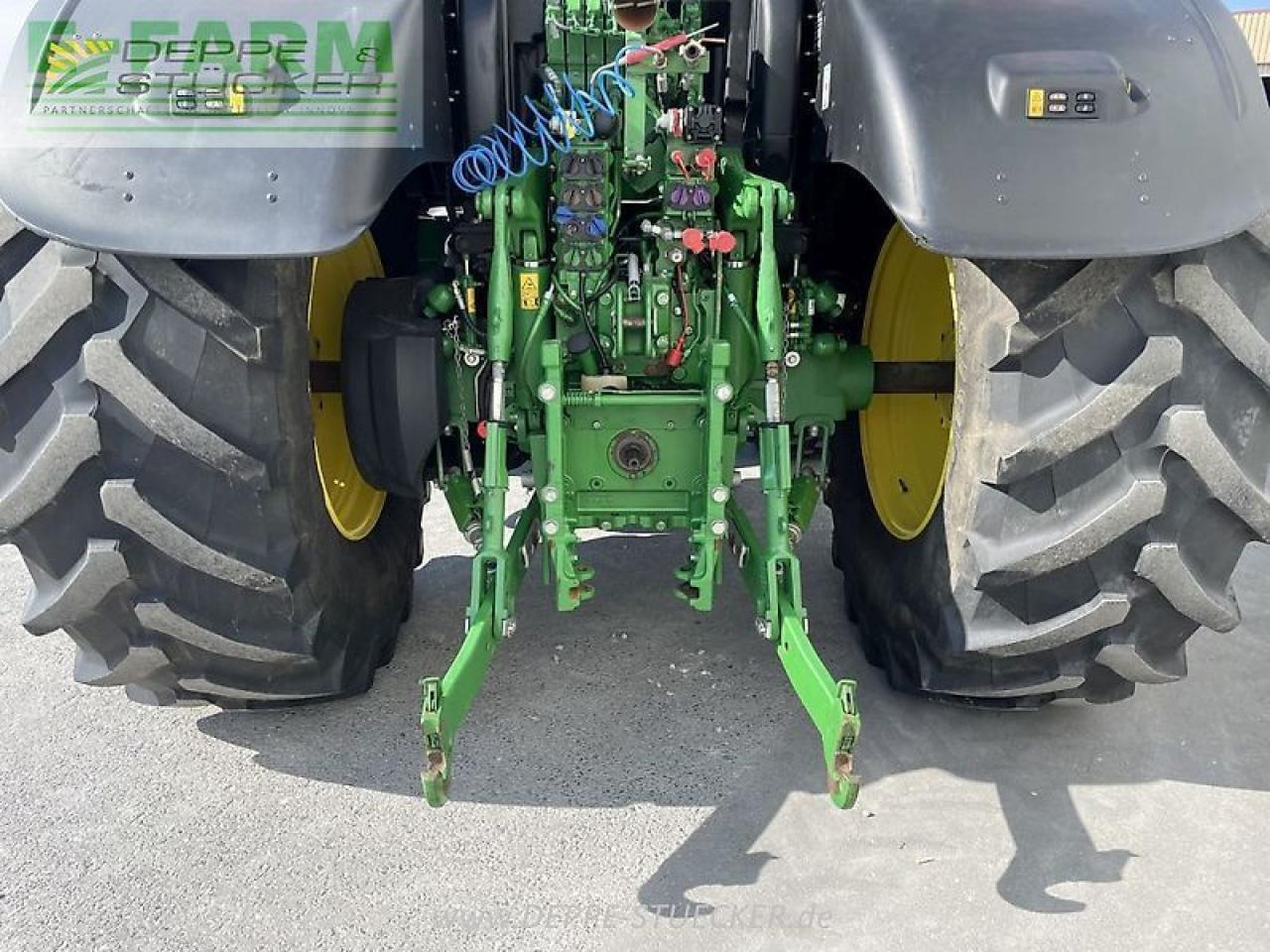 Traktor John Deere 6195r: das Bild 11 Traktor John Deere 6195r: das Bild 11