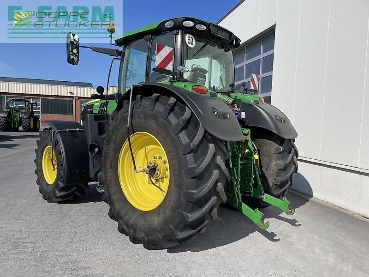 Traktor John Deere 6195r: das Bild 13 Traktor John Deere 6195r: das Bild 13