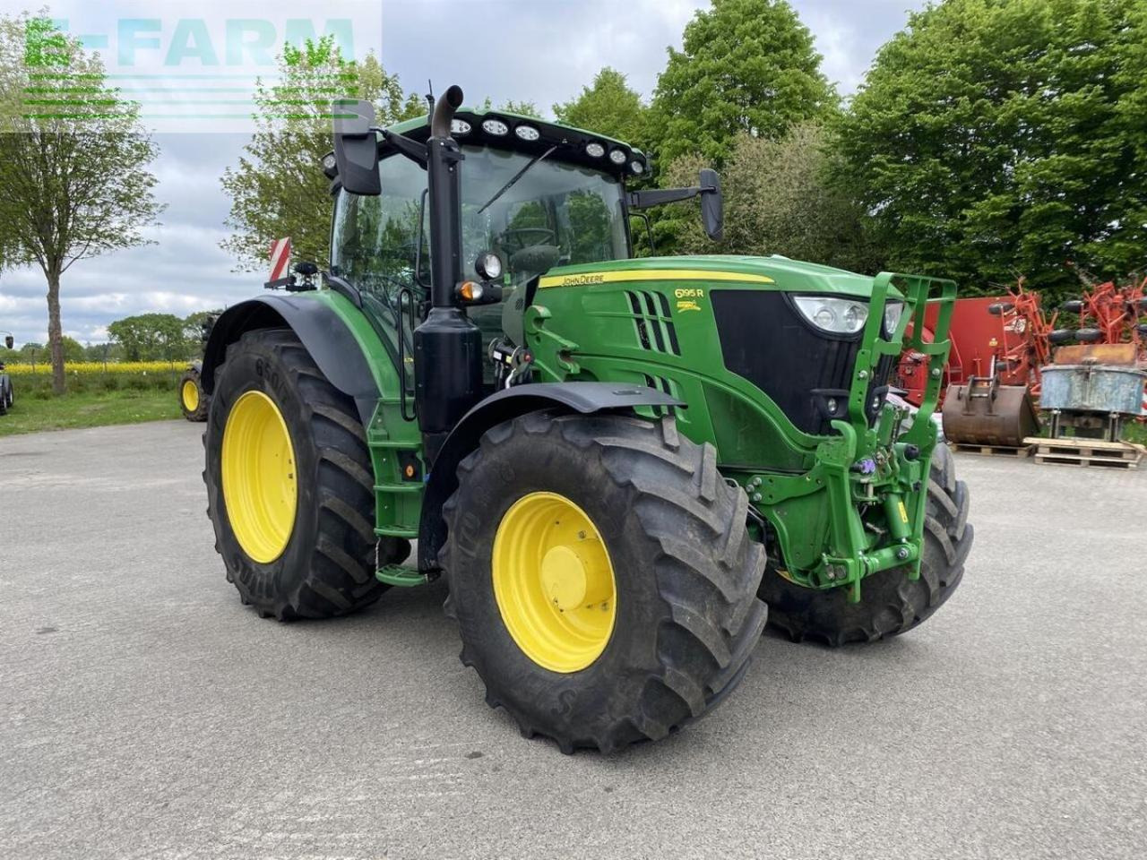 John Deere 6195r - Traktor: das Bild 2 John Deere 6195r - Traktor: das Bild 2