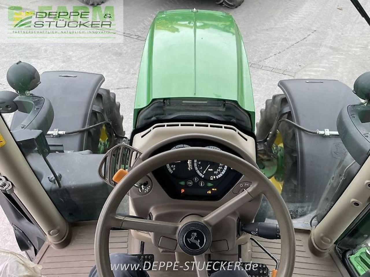 Traktor John Deere 6195r mit commandpro: das Bild 6
