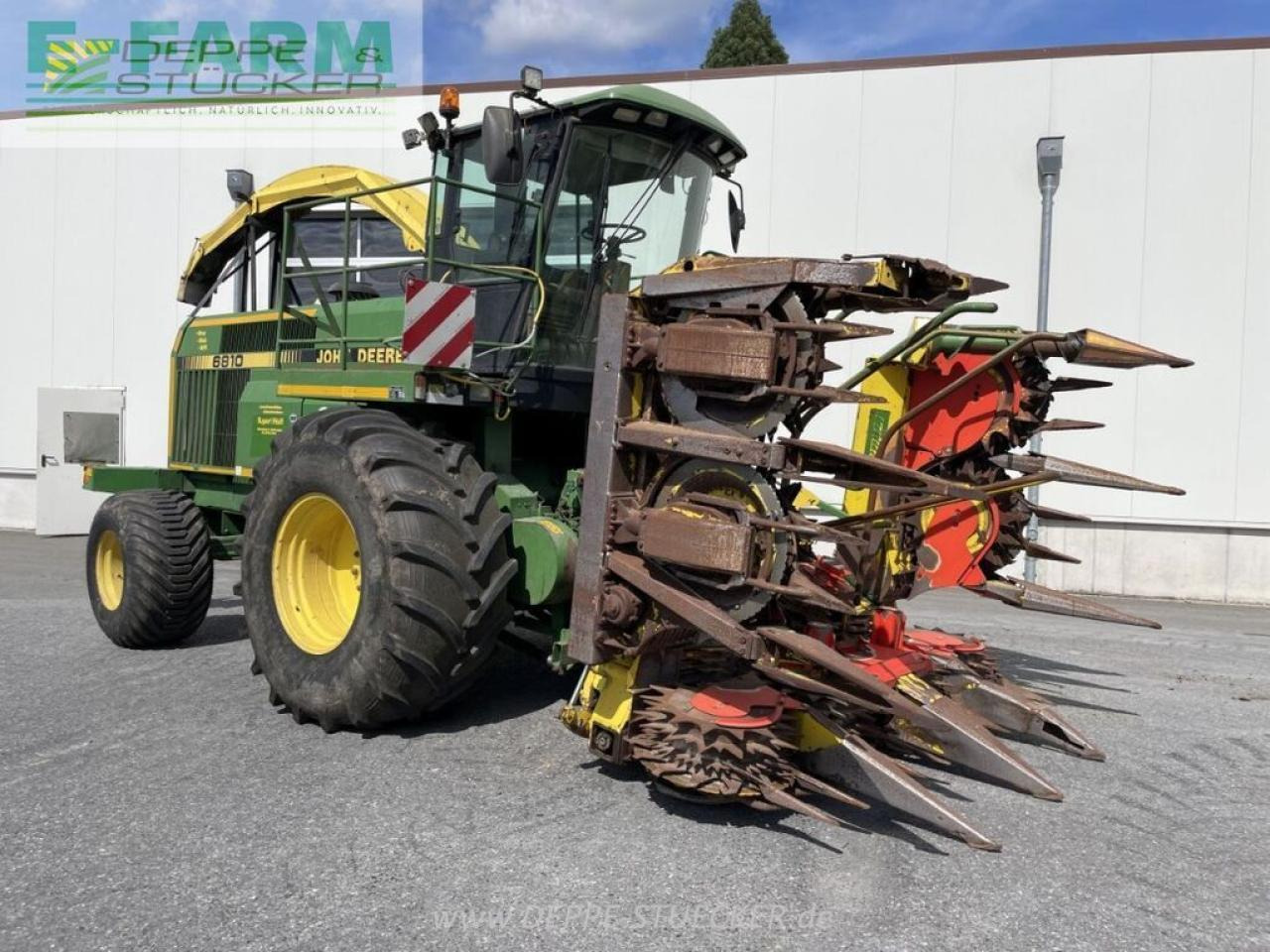 John Deere 6810 mit gebiss - Feldhäcksler: das Bild 3 John Deere 6810 mit gebiss - Feldhäcksler: das Bild 3