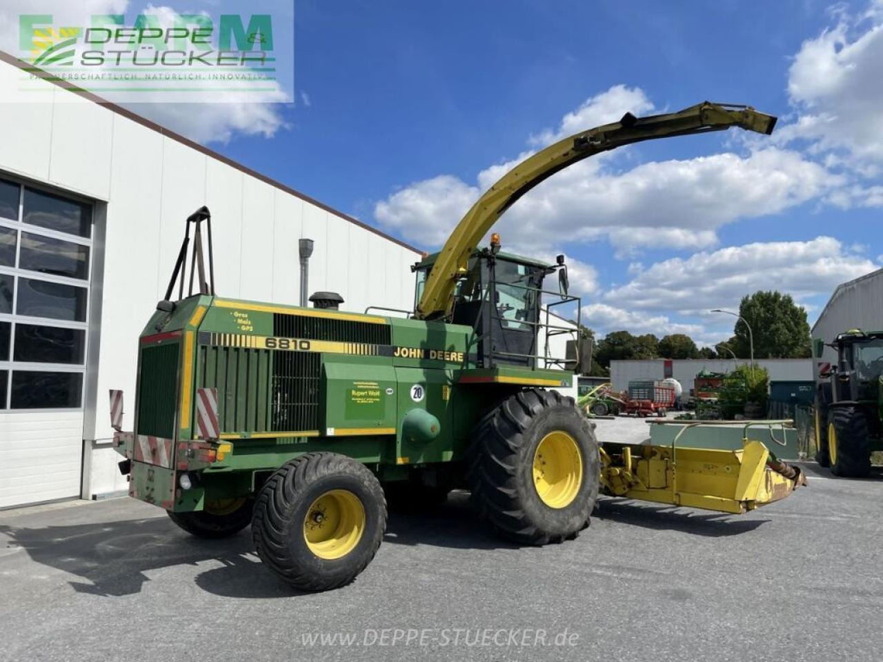 John Deere 6810 mit gebiss - Feldhäcksler: das Bild 5 John Deere 6810 mit gebiss - Feldhäcksler: das Bild 5