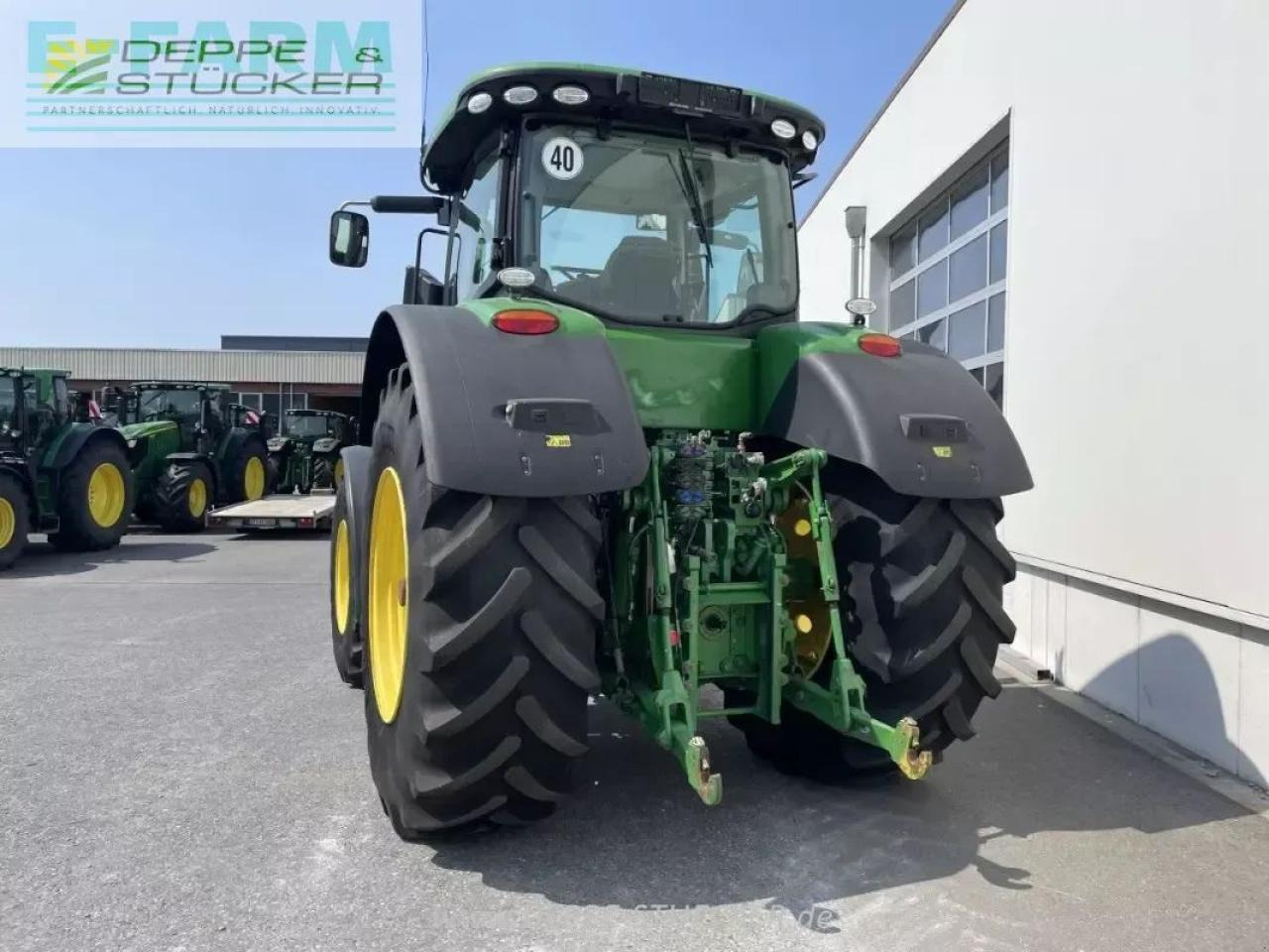 Traktor John Deere 7250r: das Bild 12