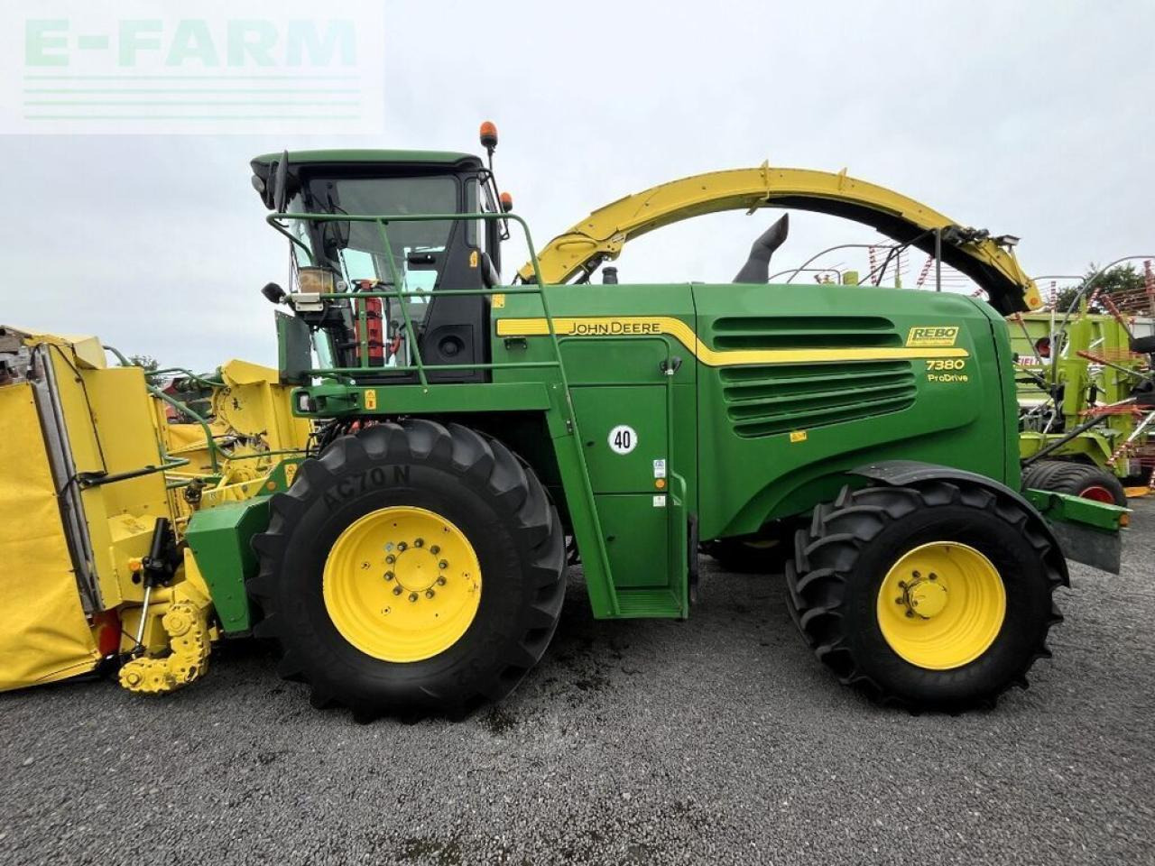 John Deere 7280 prodrive, allrad, 40 km/h, kemper 360, pick - Feldhäcksler: das Bild 4 John Deere 7280 prodrive, allrad, 40 km/h, kemper 360, pick - Feldhäcksler: das Bild 4