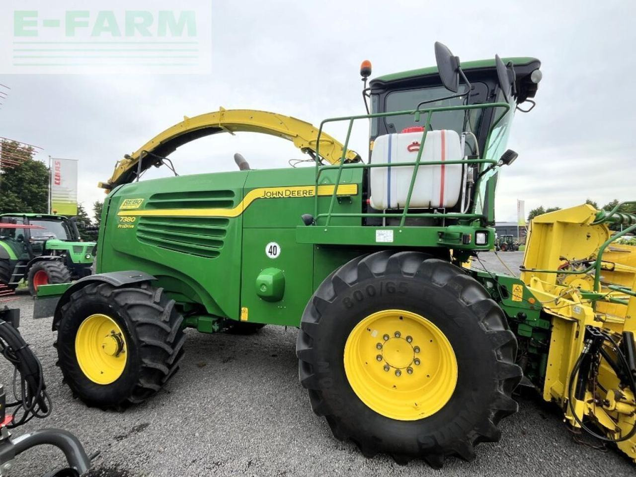 John Deere 7280 prodrive, allrad, 40 km/h, kemper 360, pick - Feldhäcksler: das Bild 3 John Deere 7280 prodrive, allrad, 40 km/h, kemper 360, pick - Feldhäcksler: das Bild 3