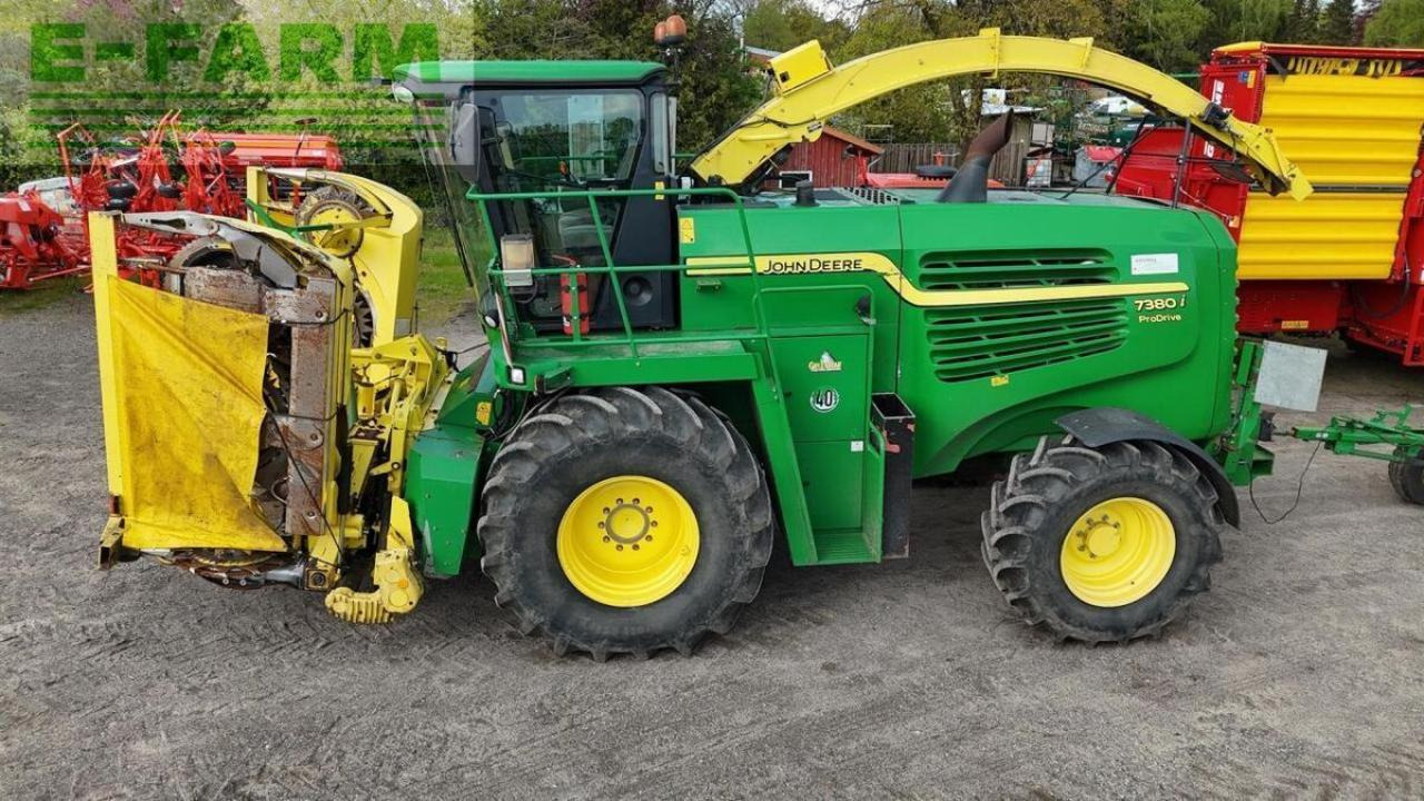 John Deere 7380i prodrive mit kemper 8rh u. pu - Feldhäcksler: das Bild 1 John Deere 7380i prodrive mit kemper 8rh u. pu - Feldhäcksler: das Bild 1